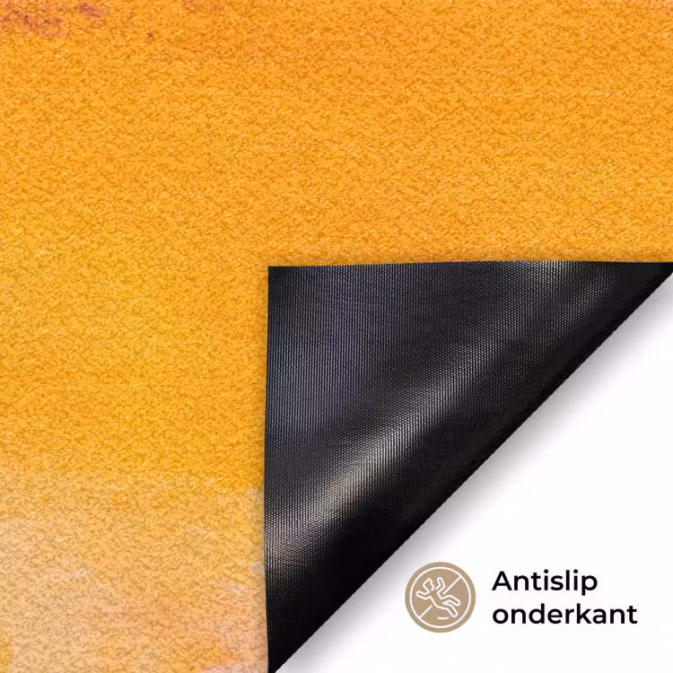 Deurmat - Abstract - Kleurrijk - Modern - Kunst - Oranje — 6