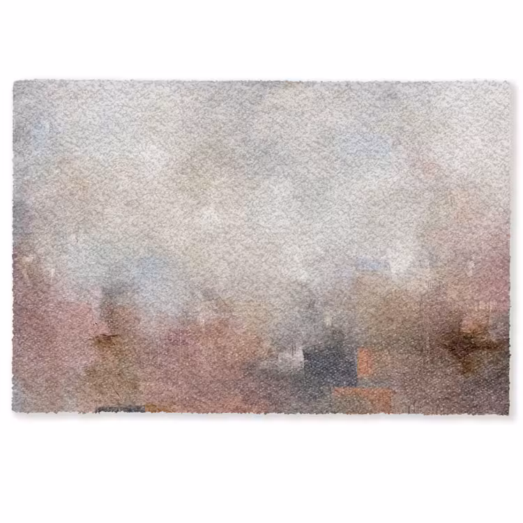 Deurmat - Abstract - Vloeiend - Kunst - Modern - Beige — 1