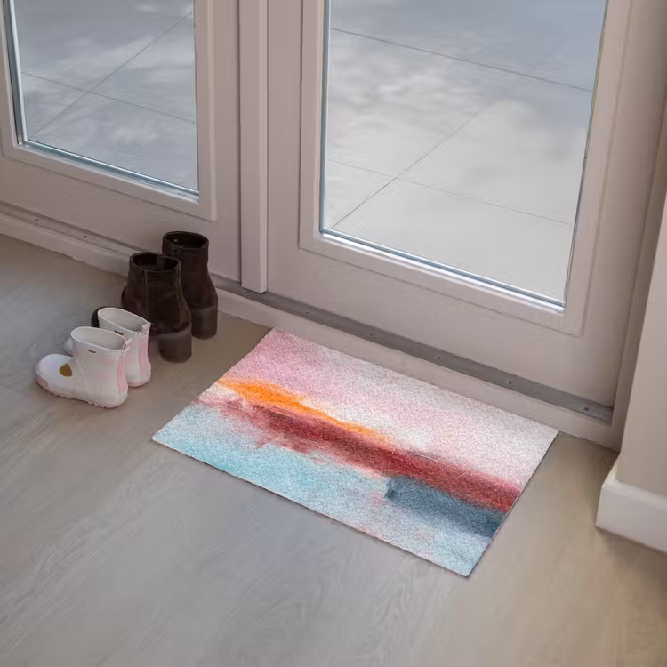 Deurmat - Abstract - Kleuren - Modern - Kunst - Roze — 8