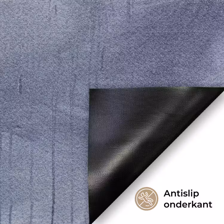 Deurmat - Abstract - Kwaststreken - Modern - Kunst - Grijs — 6