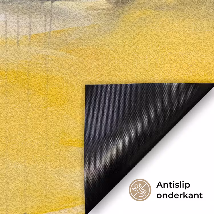 Deurmat - Abstract - Landschap - Modern - Geel — 6