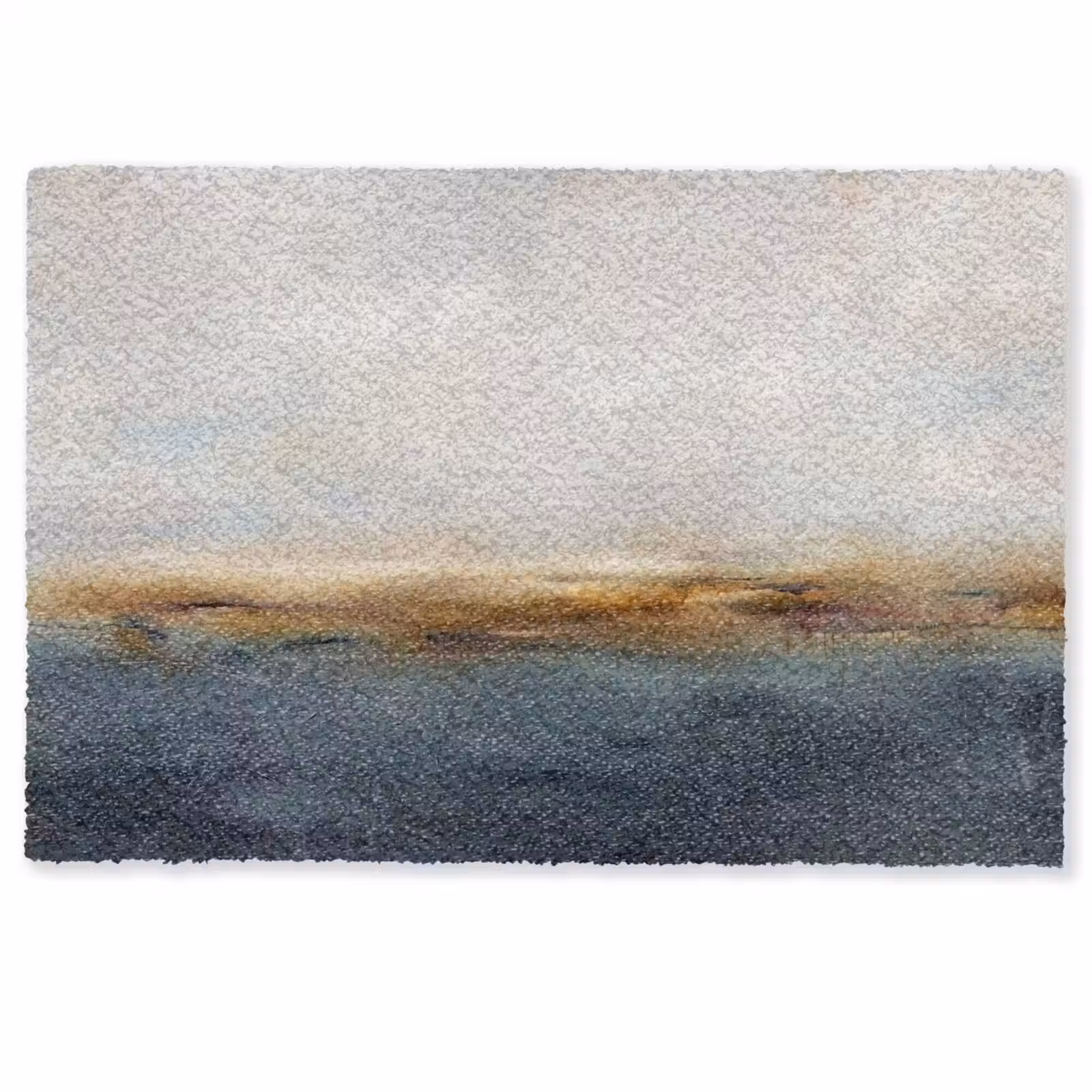 Deurmat - Abstract - Horizon - Water - Modern - Beige — 1