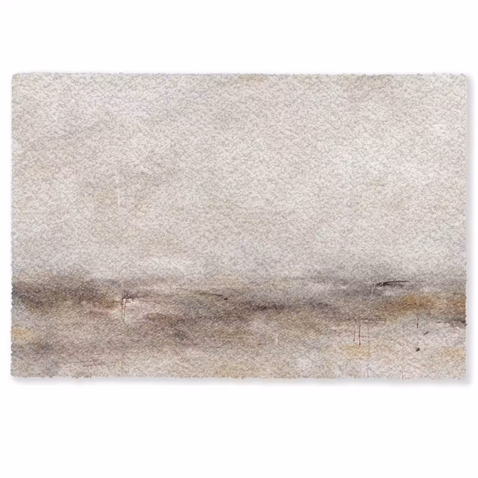 Deurmat - Abstrakt - Landschap - Modern - Beige - Kunst — 1