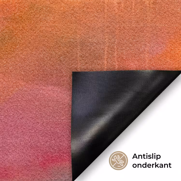 Deurmat - Abstract - Vlakken - Kunst - Modern - Oranje — 6