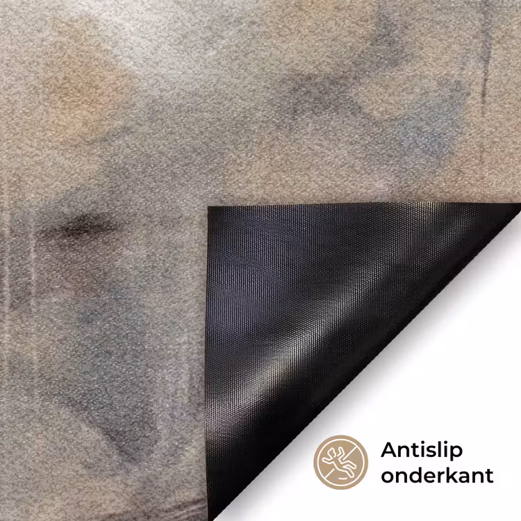 Deurmat - Abstract - Wolken - Sfeervol - Beige - Grijs — 6