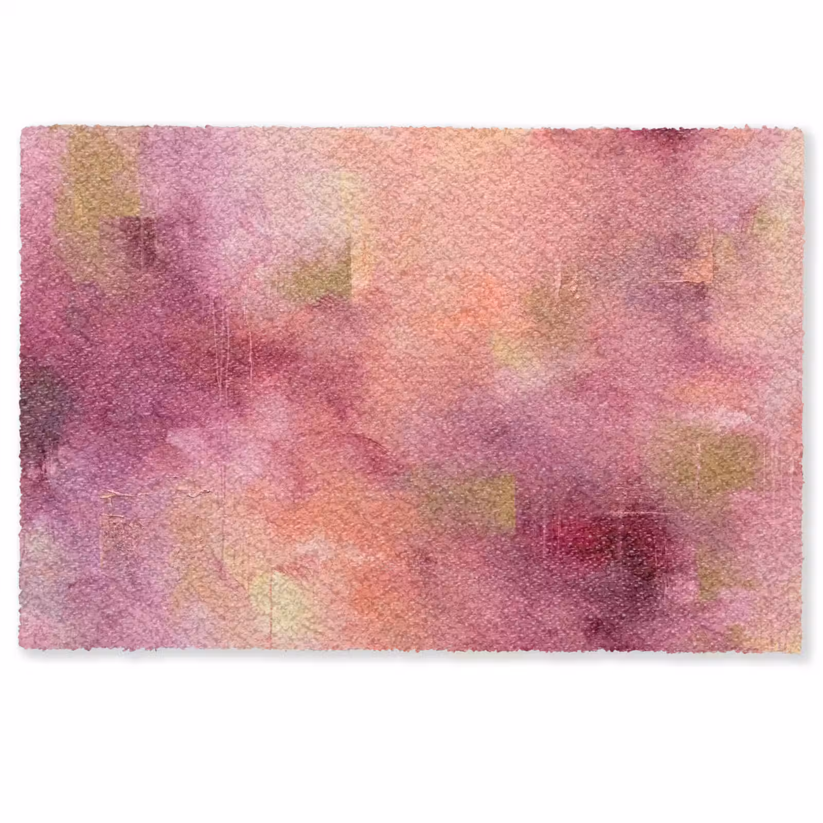 Deurmat - Abstract - Kleuren - Modern - Roze - Paars — 1
