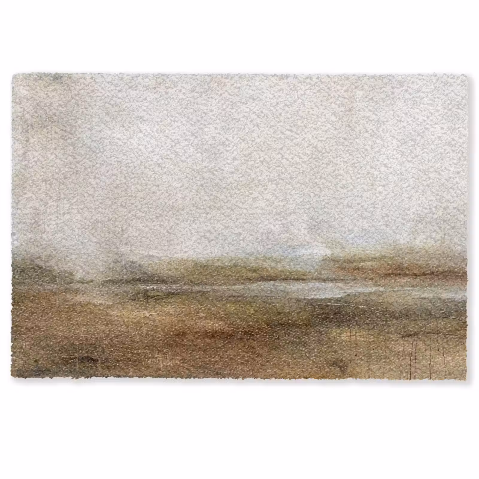 Deurmat - Abstract - Landschap - Natuur - Beige - Bruin — 1