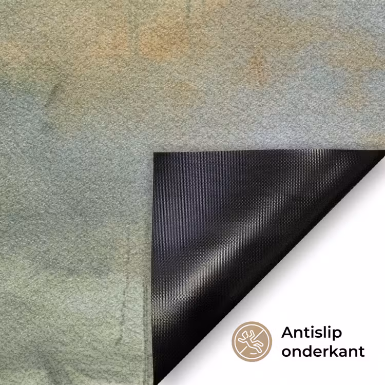 Deurmat - Abstract - Groen - Beige - Modern - Kunst — 6