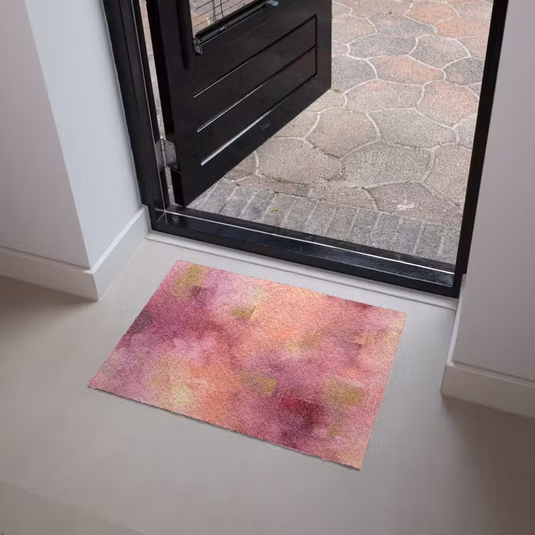 Deurmat - Abstract - Kleuren - Modern - Roze - Paars — 4