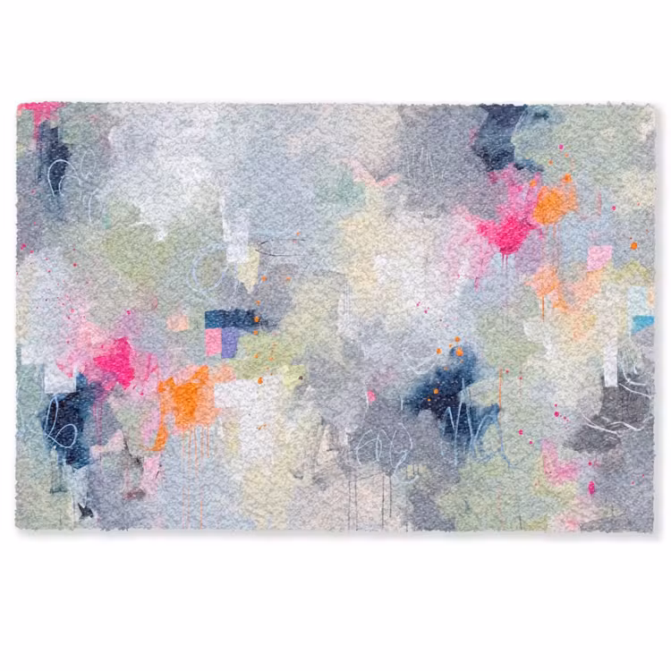 Deurmat - Abstract - Kleurrijk - Modern - Kunst — 1