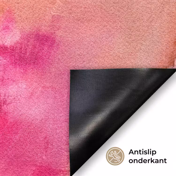 Deurmat - Abstract - Kleurrijk - Modern - Roze — 6