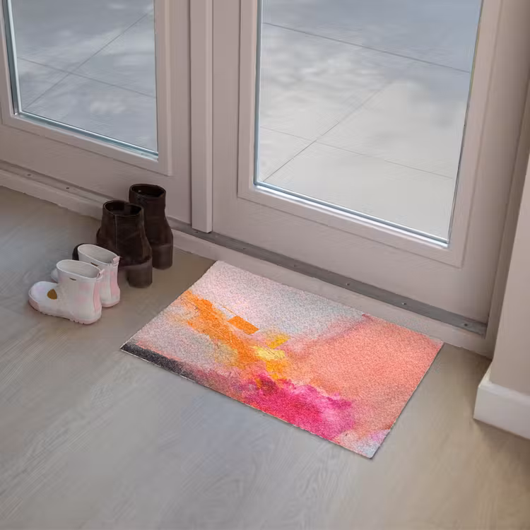 Deurmat - Abstract - Kleurrijk - Modern - Roze — 8