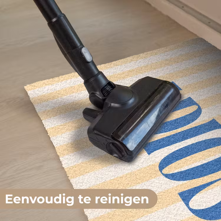 Deurmat - Blauw - Geel - Strepen - Adiós — 9