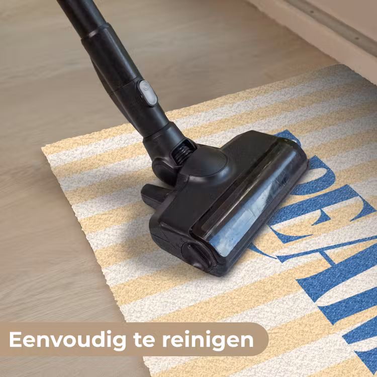Deurmat - Blauw - Geel - Strepen - Dream — 9