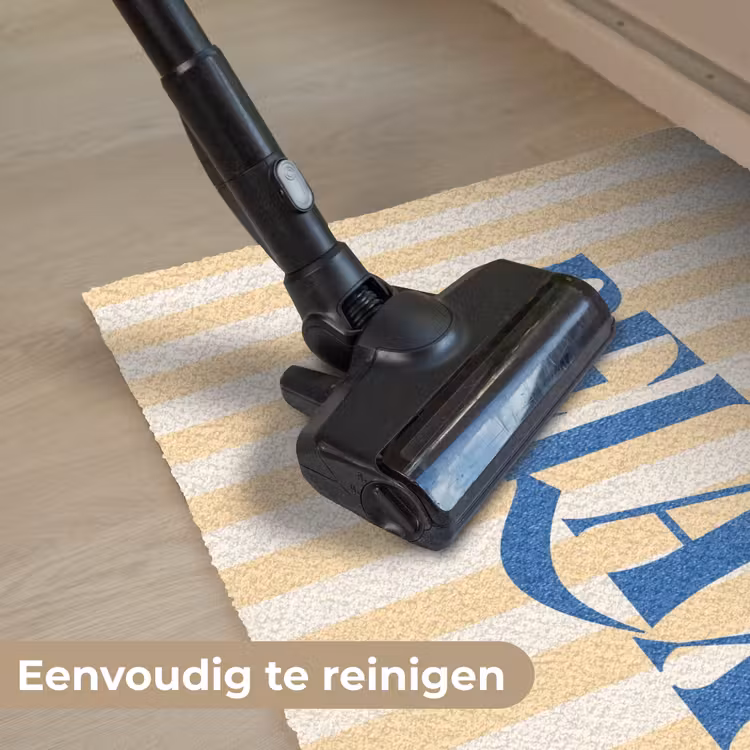 Deurmat - Blauw - Geel - Strepen - Relax — 9