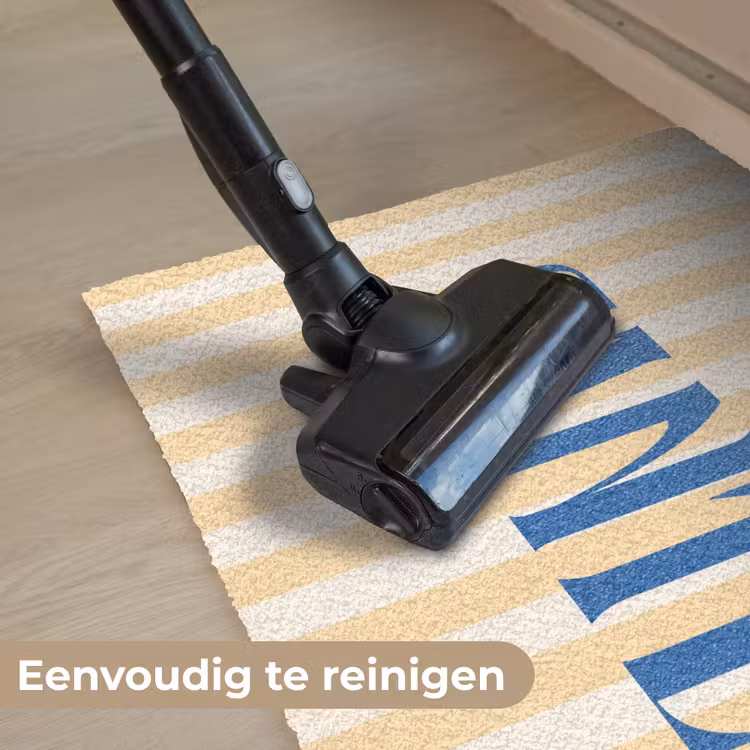Deurmat - Blauw - Geel - Strepen - Santé — 9