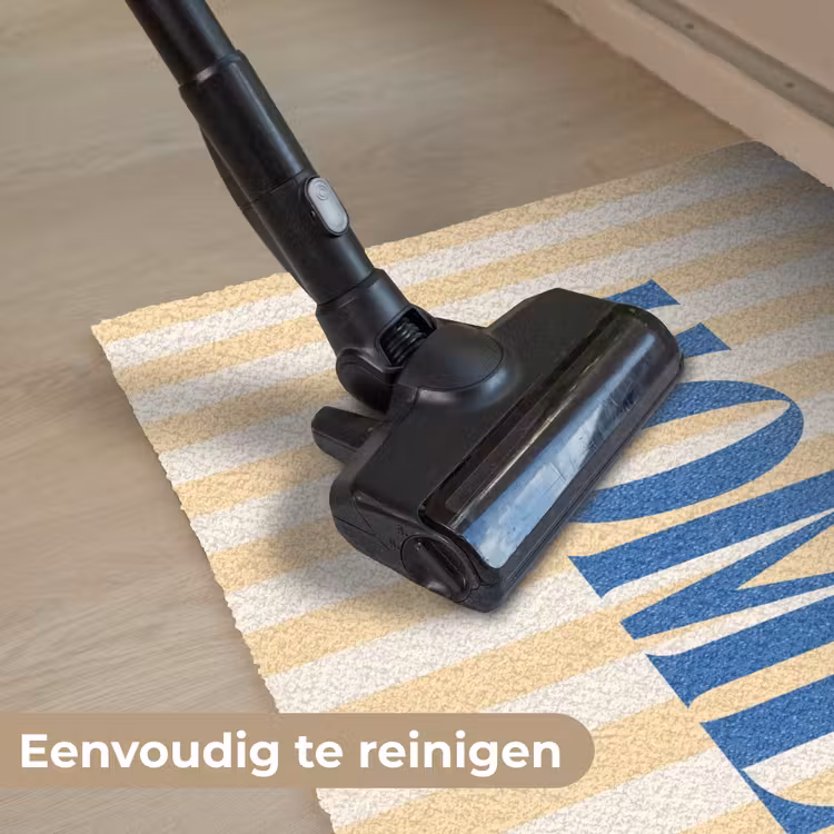 Deurmat - Blauw - Geel - Strepen - Home — 9