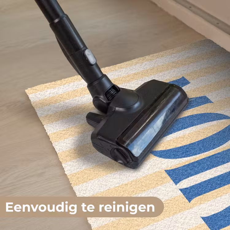 Deurmat - Blauw - Geel - Strepen - Moin — 9