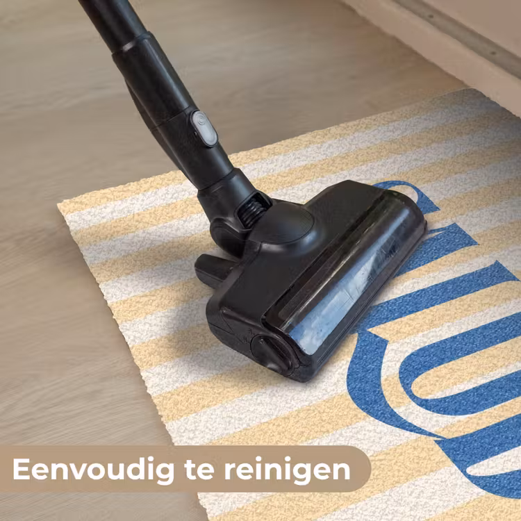Deurmat - Blauw - Geel - Strepen - Salud — 9