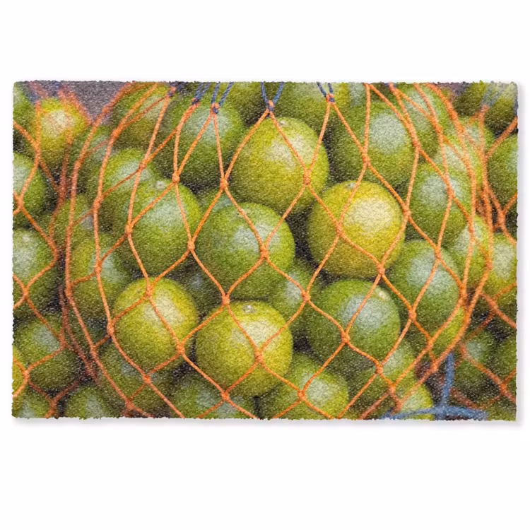 Deurmat - Eten - Net - Groen - Markt — 1
