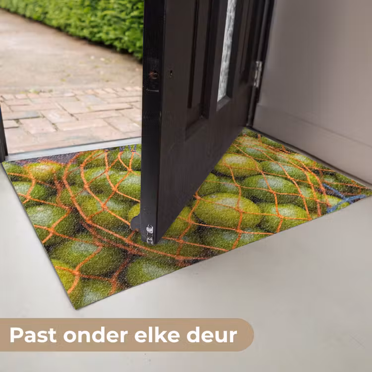 Deurmat - Eten - Net - Groen - Markt — 7