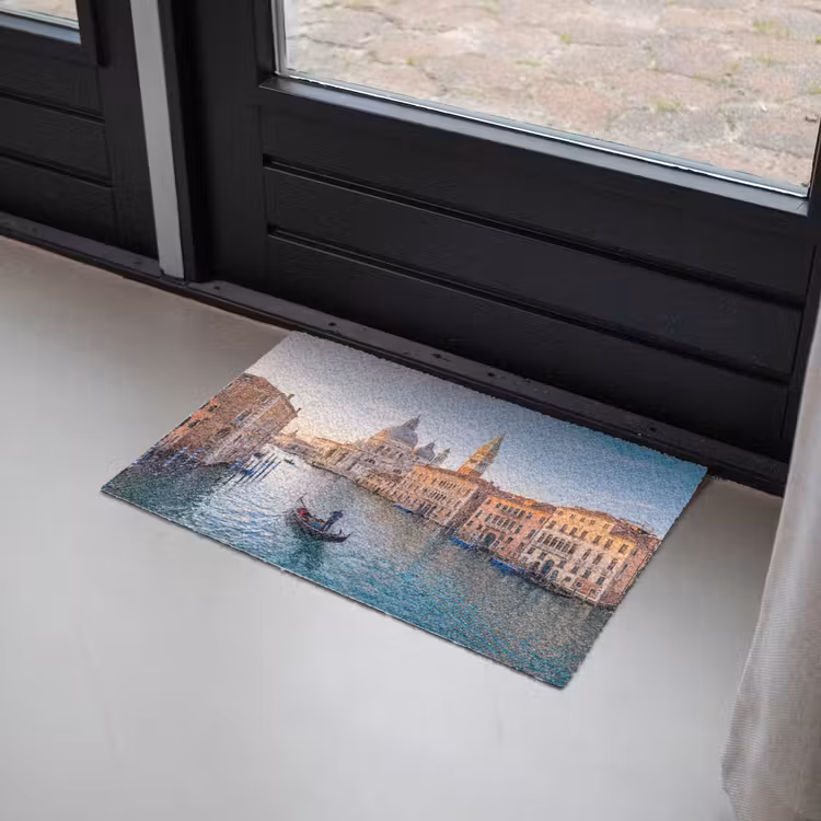 Deurmat - Gondel - Venetië - Kanaal - Stadsgezicht - Avondlicht — 2