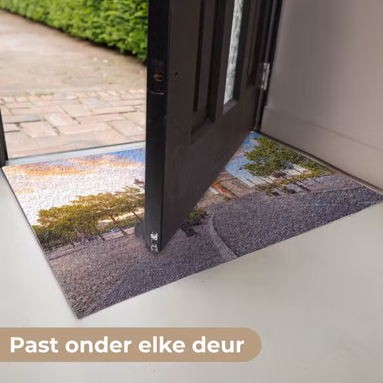 Deurmat - Monument - Parijs - Zonsondergang - Architectuur - Goud — 7