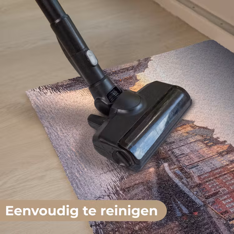 Deurmat - Stad - Gracht - Zonsondergang - Klassiek - Kleurrijk — 9