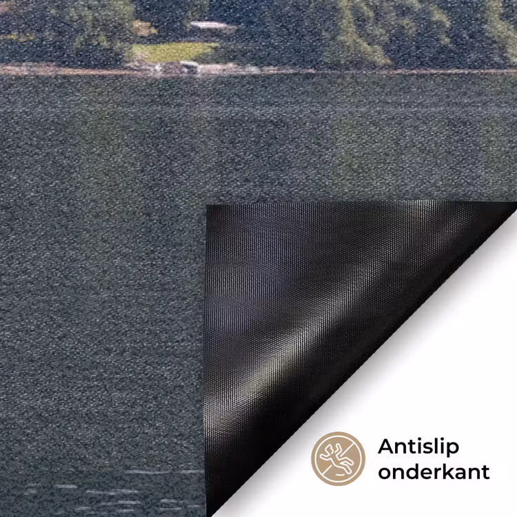 Deurmat - Zeilboot - Water - Bergen - Natuur - Groen — 6
