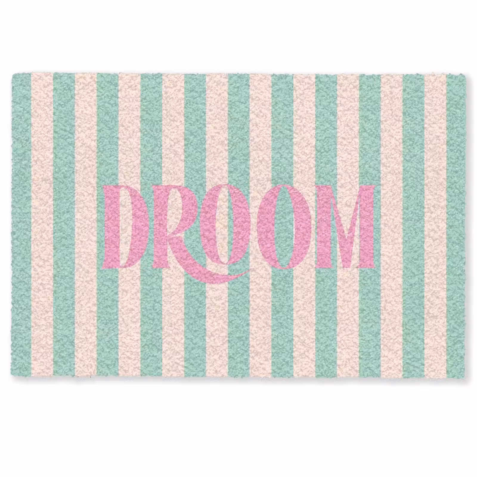 Deurmat - Roze - Groen - Strepen - Droom — 1