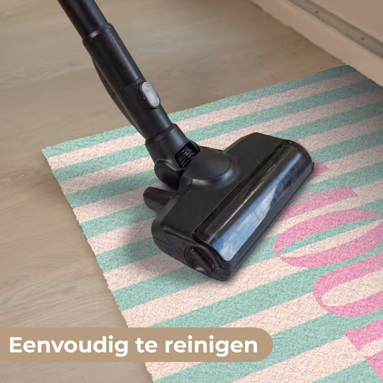 Deurmat - Roze - Groen - Strepen - Amour — 9