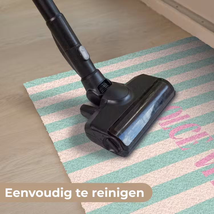 Deurmat - Roze - Groen - Strepen - La dolce vita — 9