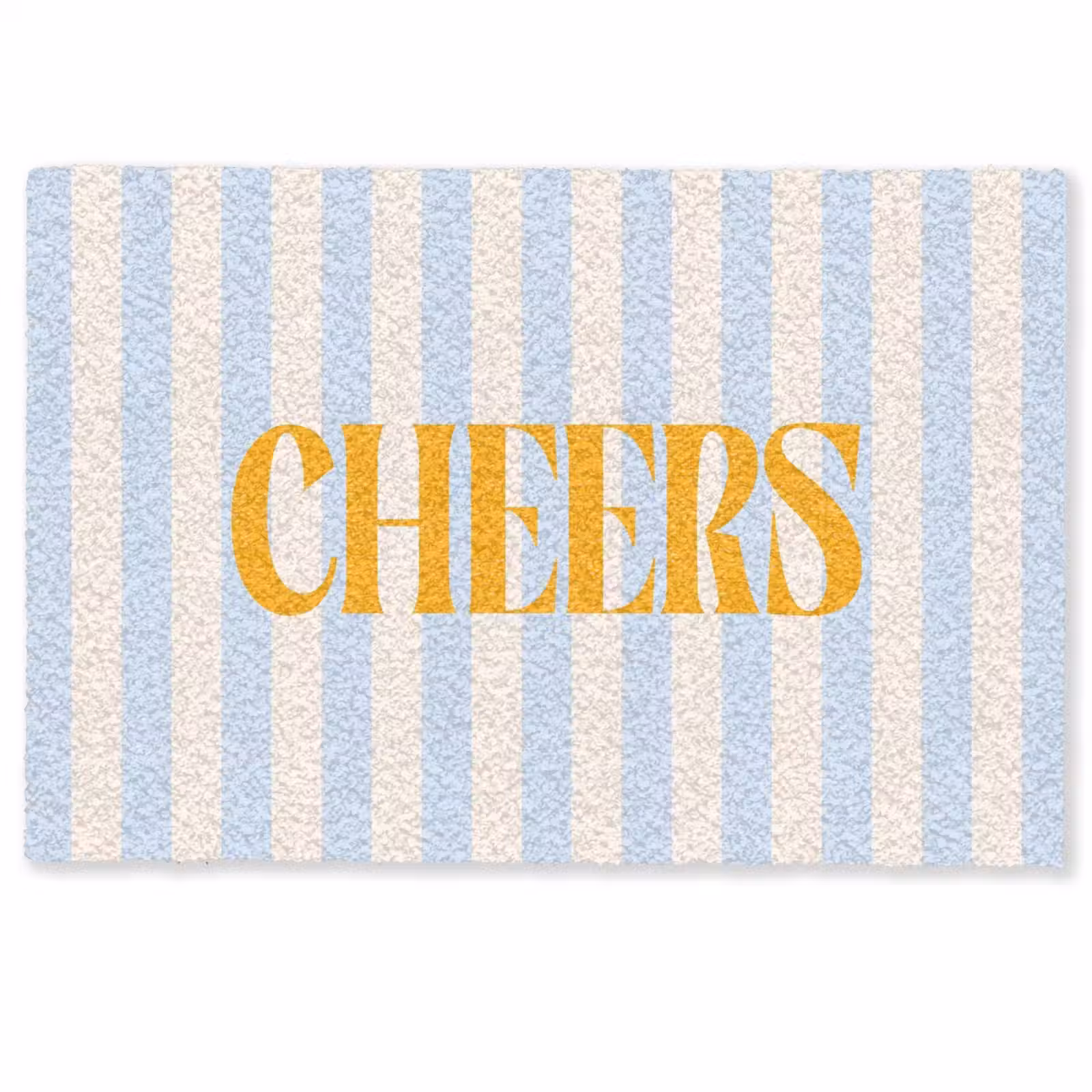 Deurmat - Oranje - Blauw - Strepen - Cheers — 1