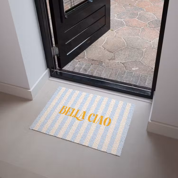 Deurmat - Oranje - Blauw - Strepen - Bella ciao — 4