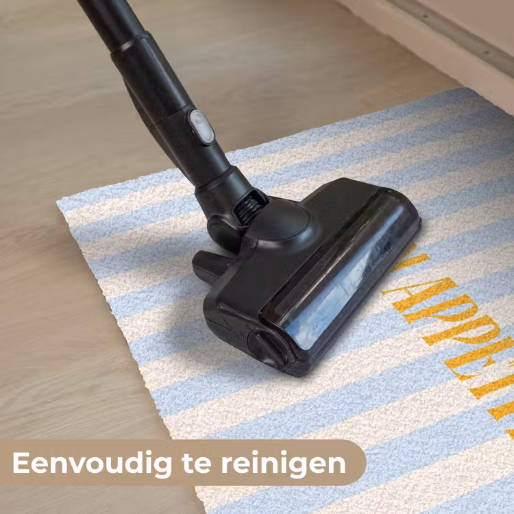 Deurmat - Oranje - Blauw - Strepen - Buon appetito — 9