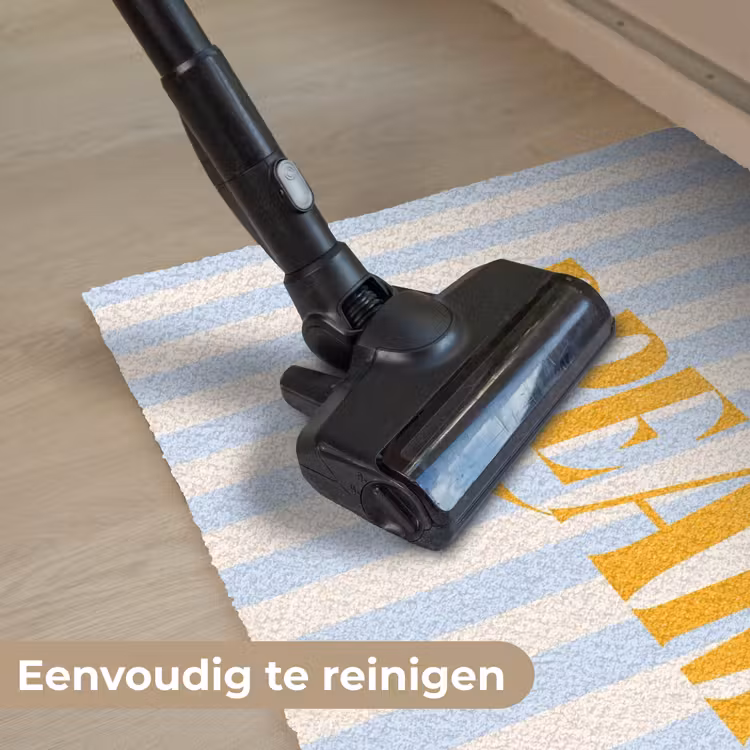 Deurmat - Oranje - Blauw - Strepen - Dream — 9