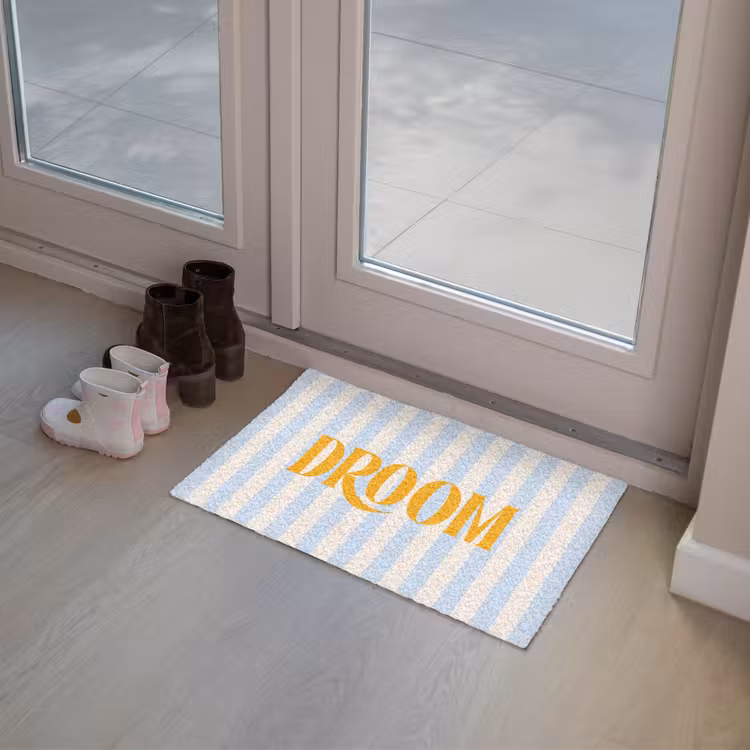 Deurmat - Oranje - Blauw - Strepen - Droom — 8