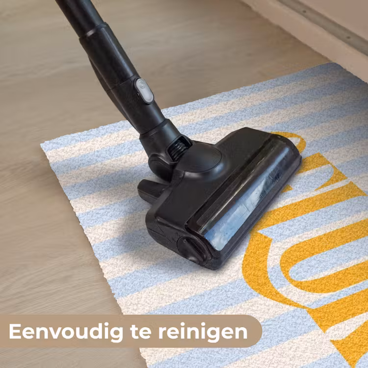 Deurmat - Oranje - Blauw - Strepen - Geluk — 9