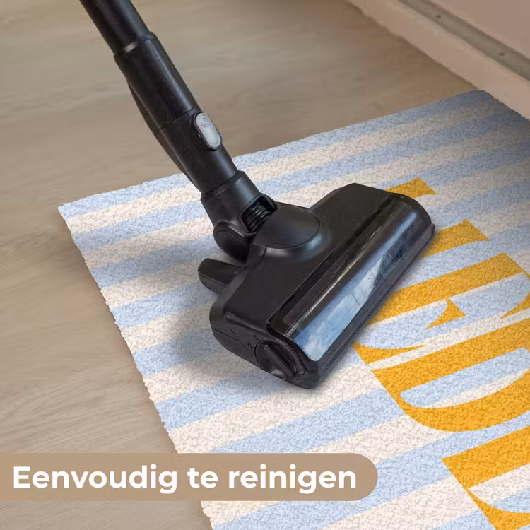 Deurmat - Oranje - Blauw - Strepen - Liebe — 9
