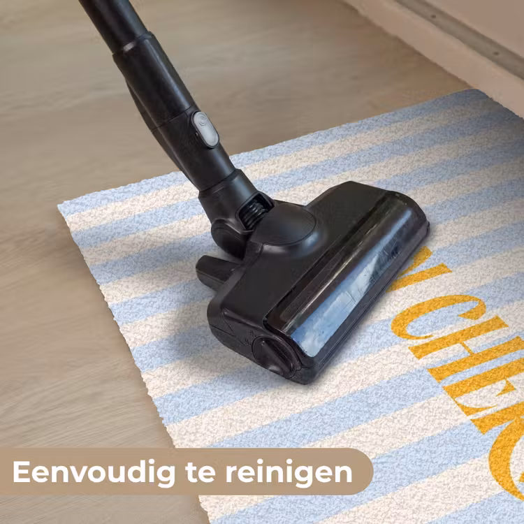 Deurmat - Oranje - Blauw - Strepen - Mon chéri — 9