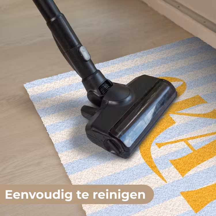 Deurmat - Oranje - Blauw - Strepen - Okay — 9