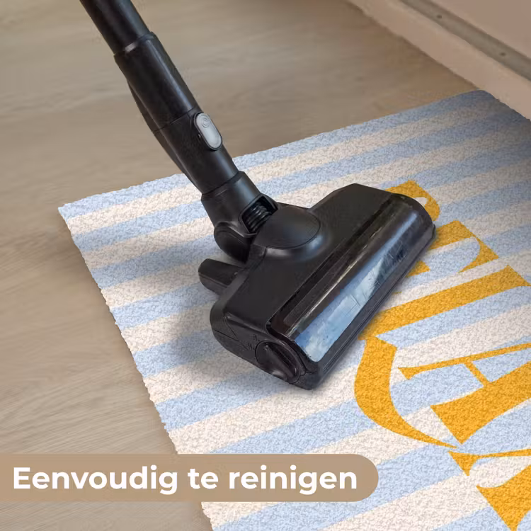 Deurmat - Oranje - Blauw - Strepen - Relax — 9