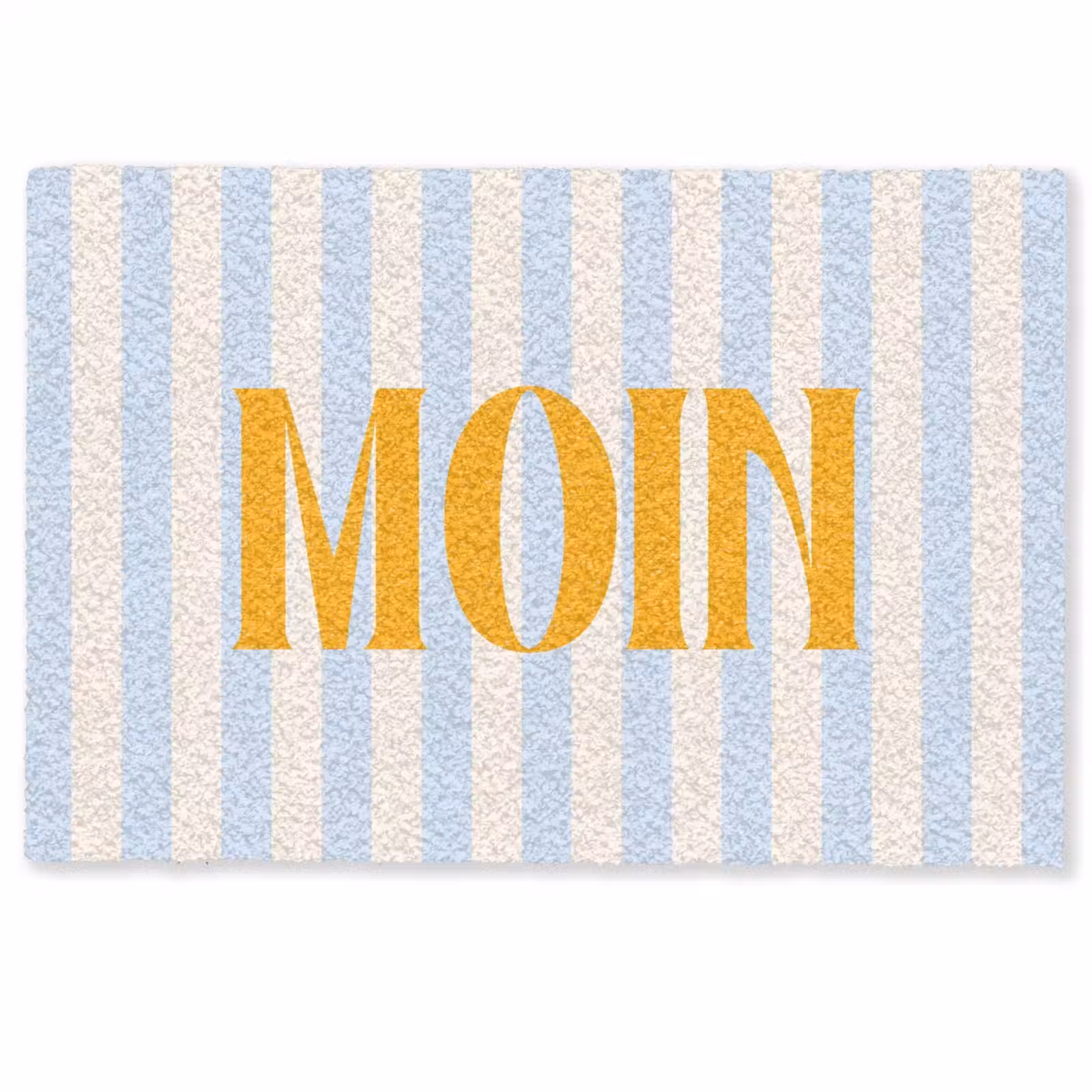 Deurmat - Oranje - Blauw - Strepen - Moin — 1