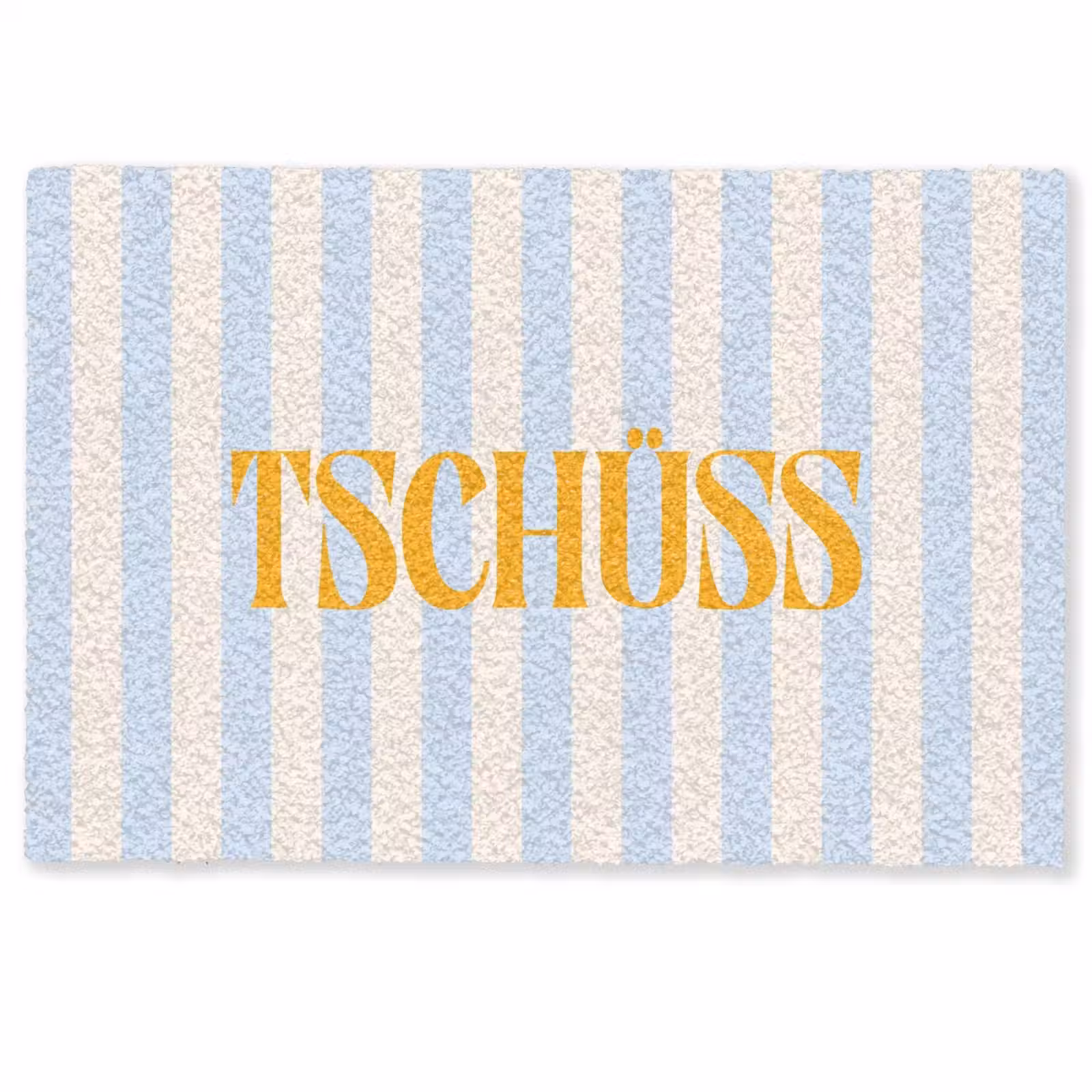 Deurmat - Oranje - Blauw - Strepen - Tschüss — 1