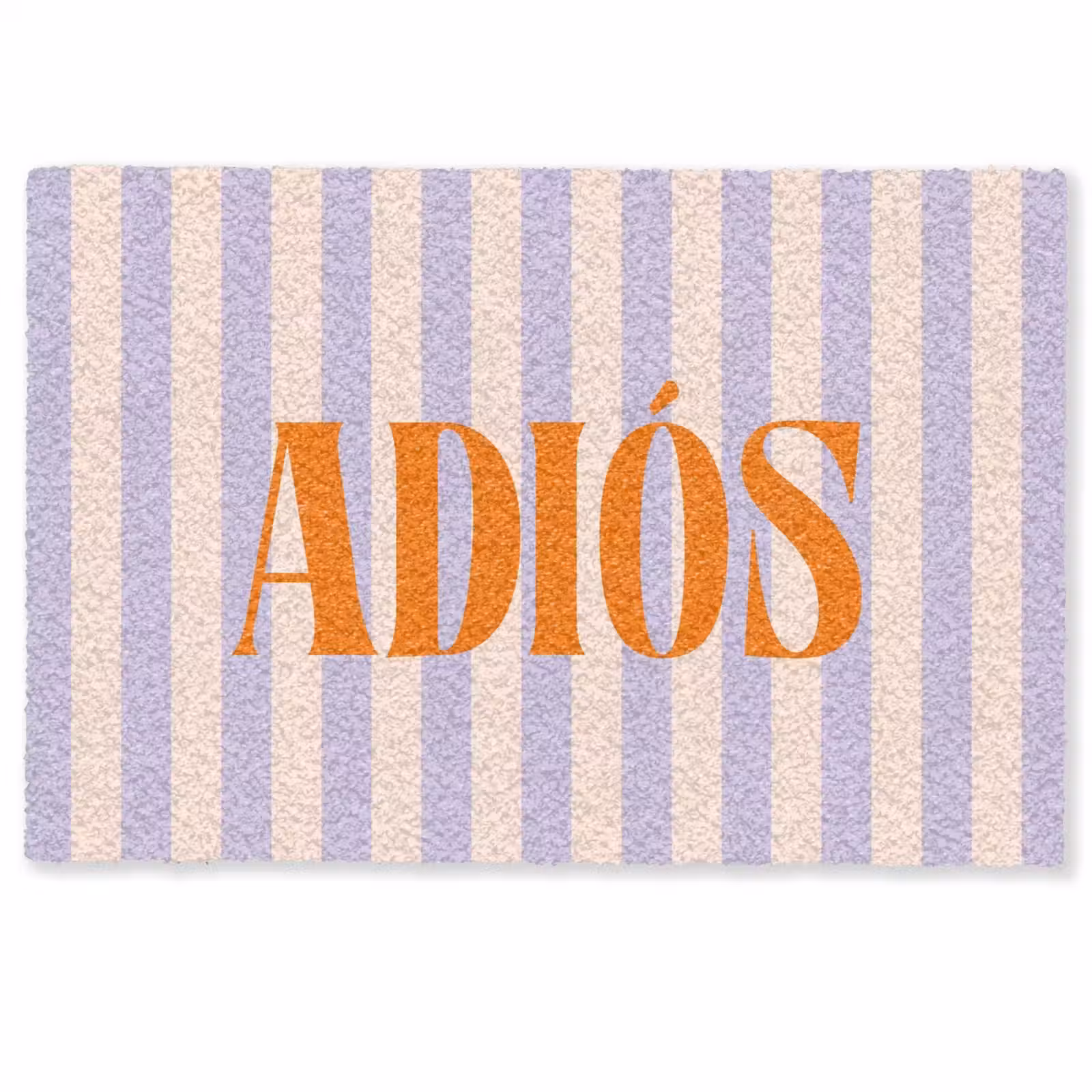 Deurmat - Lila - Oranje - Strepen - Adiós — 1