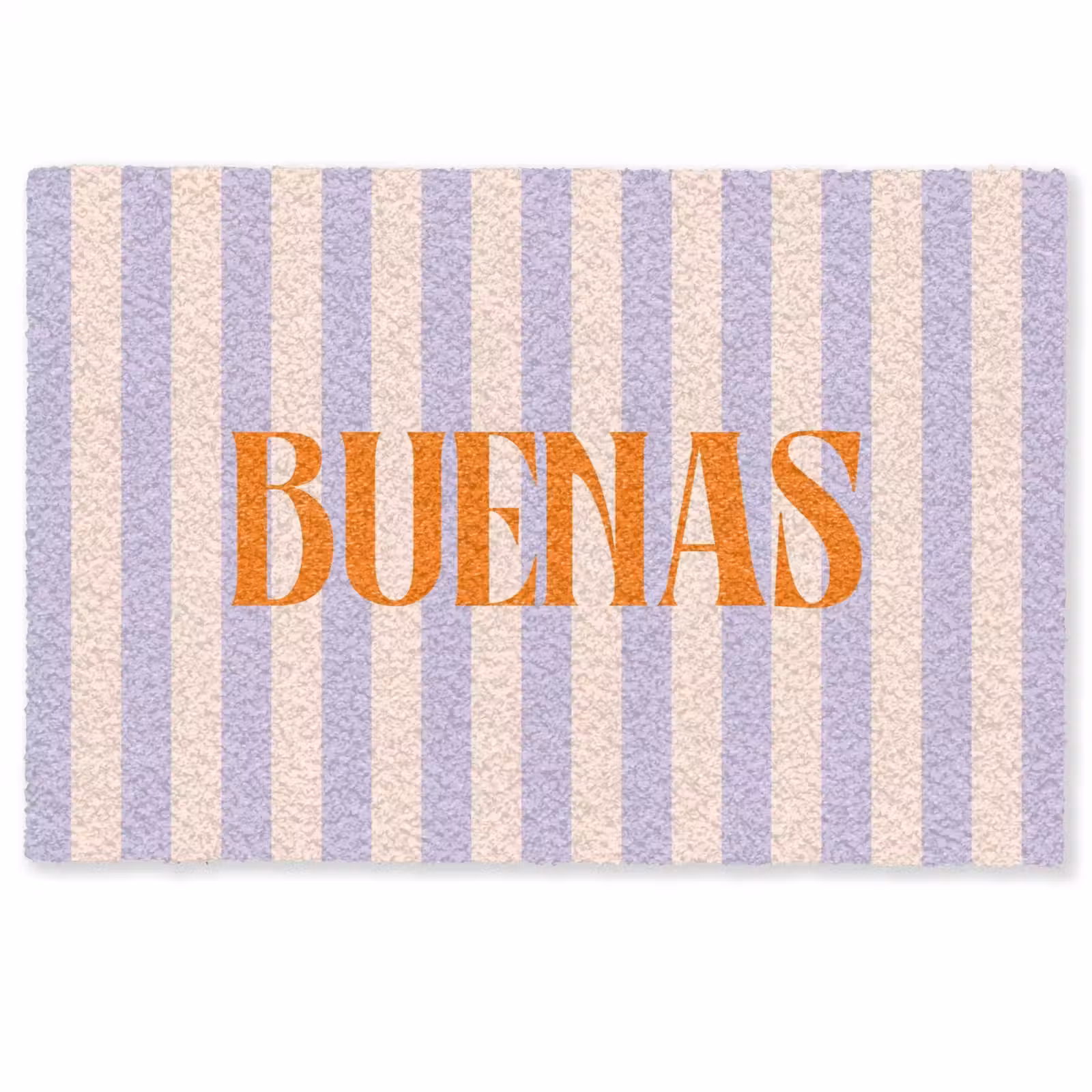 Deurmat - Lila - Oranje - Strepen - Buenas — 1