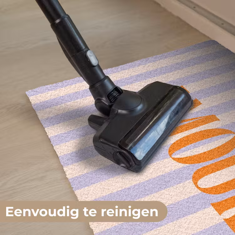 Deurmat - Lila - Oranje - Strepen - Amour — 9