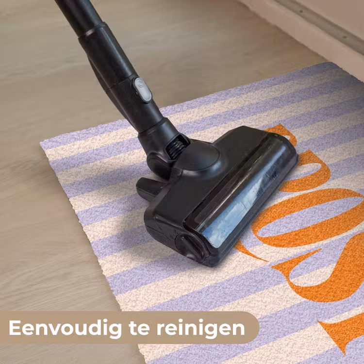 Deurmat - Lila - Oranje - Strepen - Prost — 9