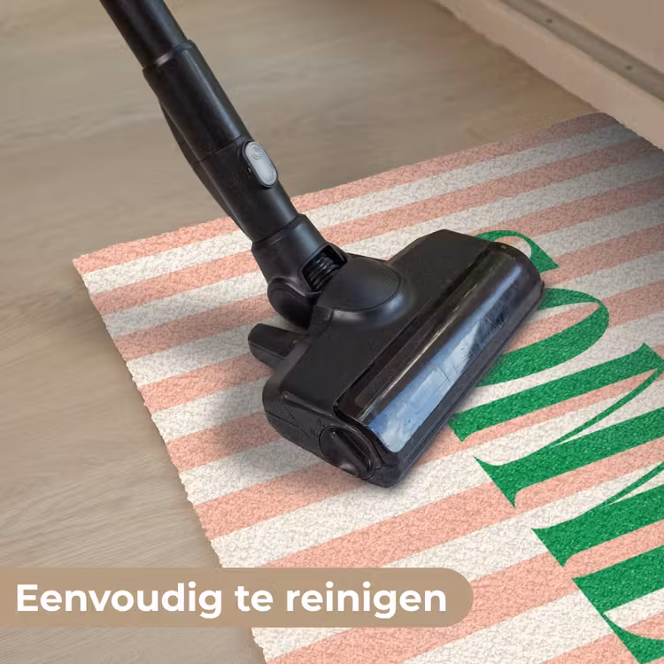 Deurmat - Zachtroze - Groen - Strepen - Sonne — 9