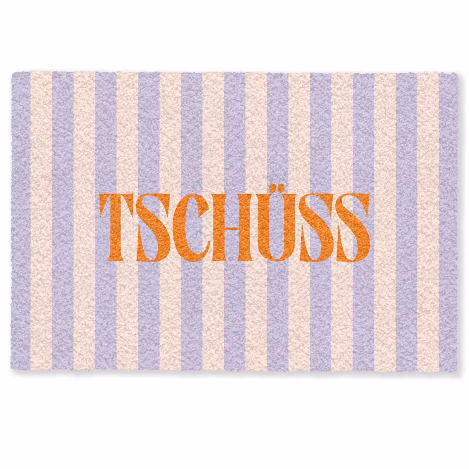 Deurmat - Lila - Oranje - Strepen - Tschüss — 1